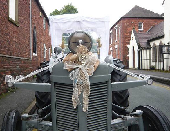 Your wedding transport awaits